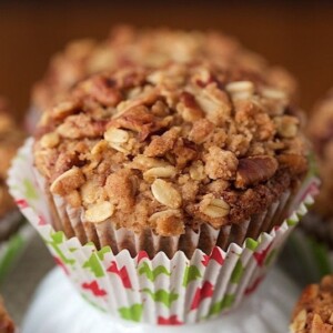 Gingerbread Morning Glory Muffins - perfect for a breakfast, brunch and snacking, these delicious, healthy muffins are always a crowd pleaser.