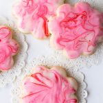 Glazed Shortbread Cutout Cookies - melt in your mouth buttery crisp shortbread cookies with a beautiful (and delicious!) glaze.