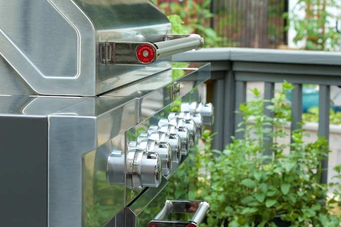 Photo of the KitchenAid Grill used in the making of Grilled Chicken Nicoise Salad