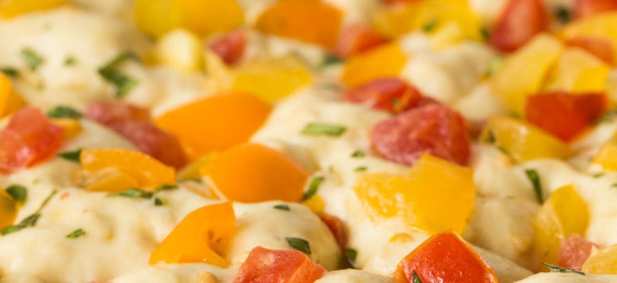 Tomato Basil Parmesan Focaccia - this Italian-inspired bread may just be one of the most delicious things you ever put in your mouth! thecafesucrefarine.com
