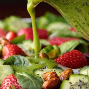 Lemon Basil Poppy Seed Dressing