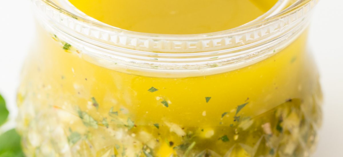 Lemon Oregano Salad Dressing With bright, fresh lemon flavor, this Lemon Oregano Salad Dressing is delicious on just about any salad; but how about on grilled chicken, shrimp and pork, roasted veggies, steamed potatoes ... everything? thecafesucrefarine.com