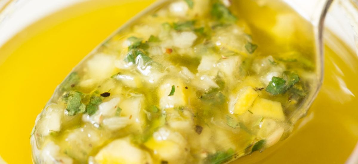 Lemon Oregano Salad Dressing With bright, fresh lemon flavor, this Lemon Oregano Salad Dressing is delicious on just about any salad; but how about on grilled chicken, shrimp and pork, roasted veggies, steamed potatoes ... everything? thecafesucrefarine.com