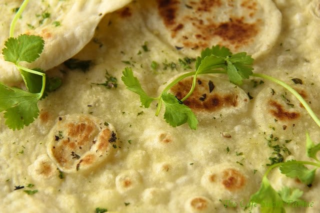 Herbed Naan - Fabulous, authentic tasting naan, perfect for wraps and to accompany curries, stews, soups ... 
