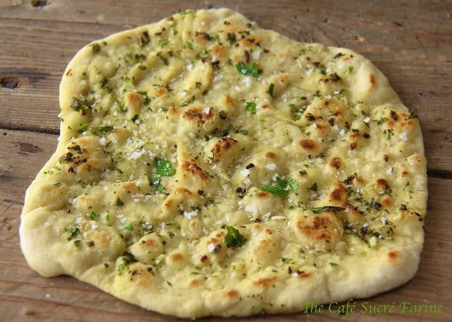 Herbed Naan - Fabulous, authentic tasting naan, perfect for wraps and to accompany curries, stews, soups ... 