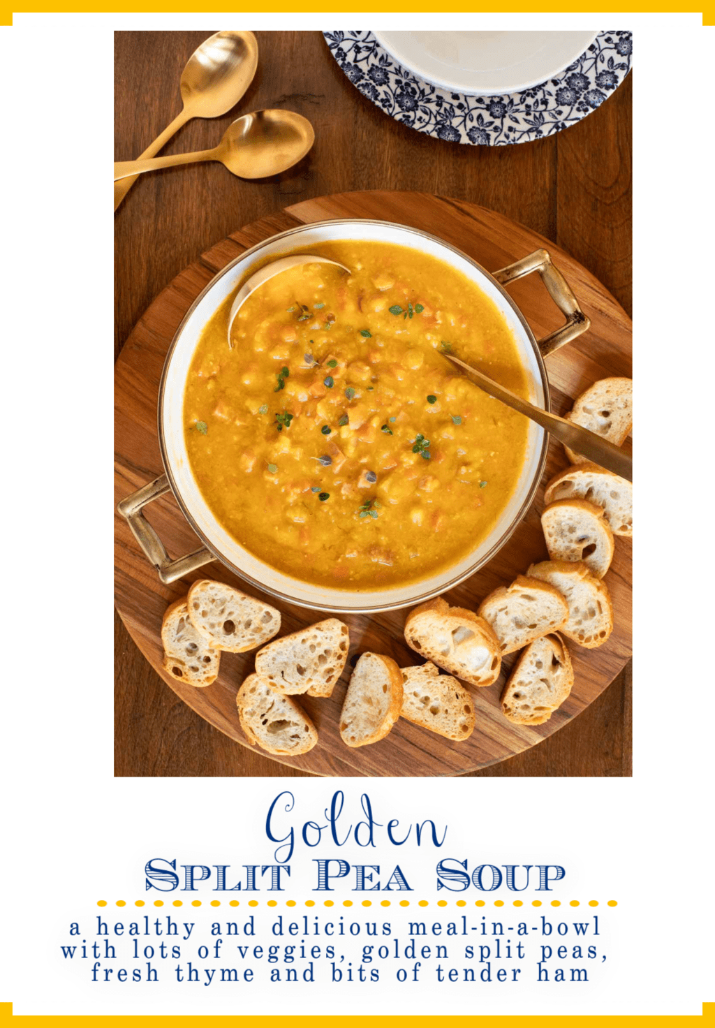 Golden Split Pea Soup