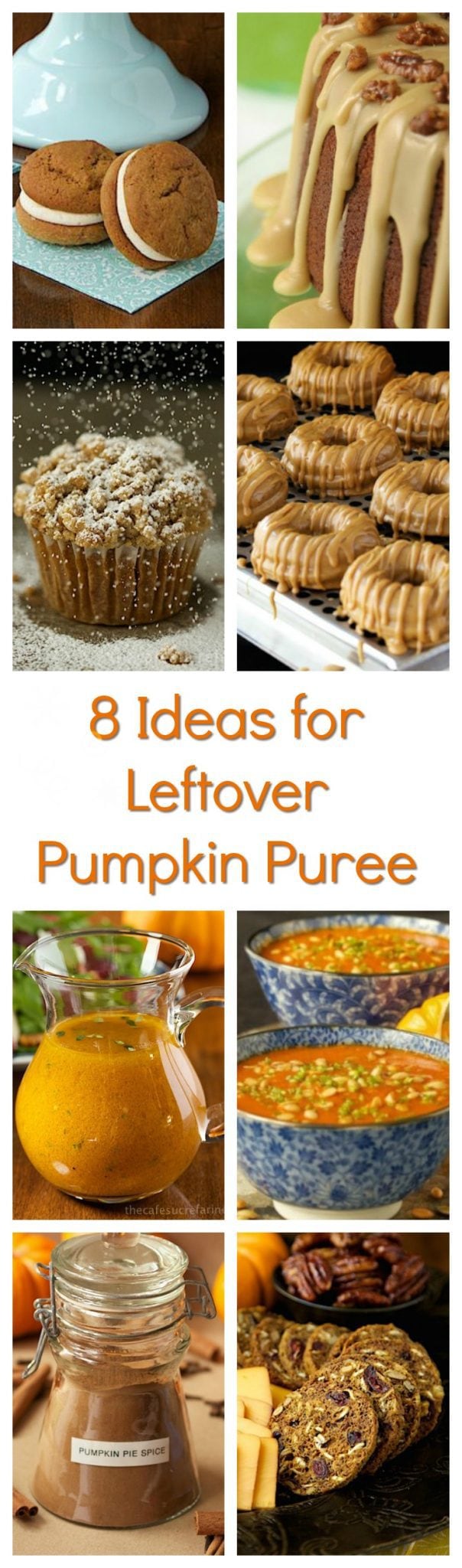 What do to with Leftover Pumpkin Puree - a few fun ideas to help use up that extra pumpkin that always seems to be leftover.