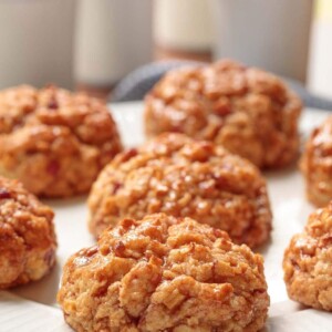 Ridiculously Easy Cider-Glazed Apple Scones