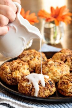 Ridiculously Easy Cinnamon Raisin Buttermilk Biscuits