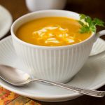 Roasted Pumpkin Coconut Curry Soup