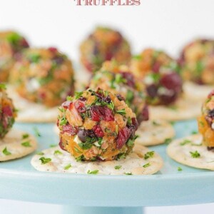Rosemary Pecan Goat Cheese Truffles - a super fun, easy, make ahead appetizer that will wow the socks off of everyone!