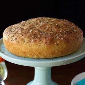 Rosemary and Black Pepper Focaccia - my favorite focaccia recipe, ever! It has a really crisp crust and inside it's like really good artisan bread.