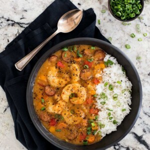 Shrimp and Andouille Gumbo