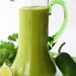 Spicy Cilantro Honey-Lime Dressing - addictively delicious, this dressing will rock your little salad loving world!