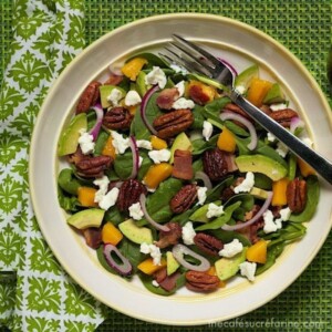 Spinach Mango Avocado Salad