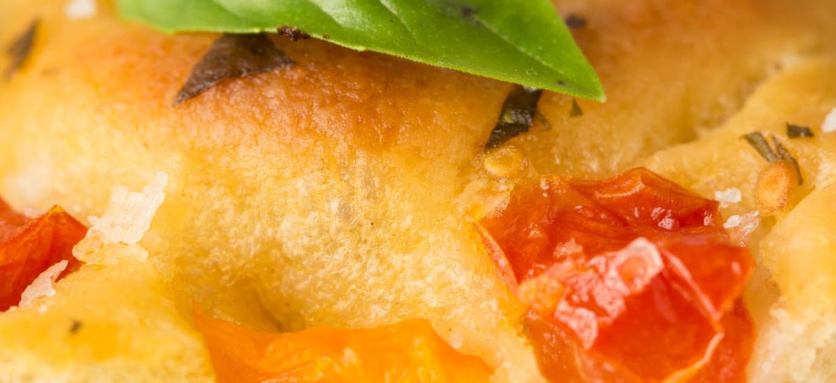 Tomato Basil Parmesan Focaccia - this Italian-inspired bread may just be one of the most delicious things you ever put in your mouth! thecafesucrefarine.com