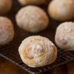 These easy artisan rolls truly are unbelievably easy. Stir up the dough then go enjoy a good sleep. In the morning, shape and bake. Unbelievably delicious too!