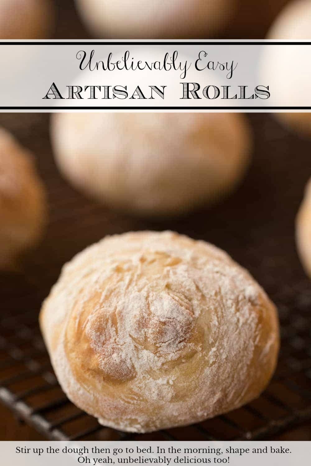 Ridiculously Easy Artisan Rolls