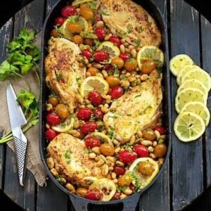 Mediterranean Roasted Chicken Breasts
