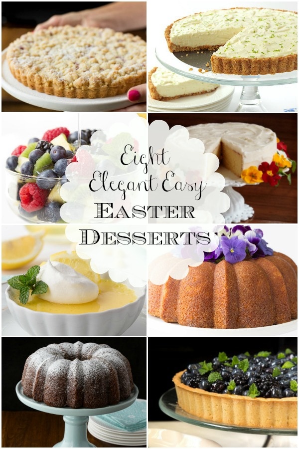 Eight Easy Elegant Easter Desserts