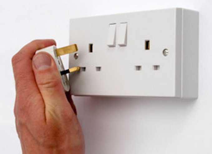 UK outlet and plug